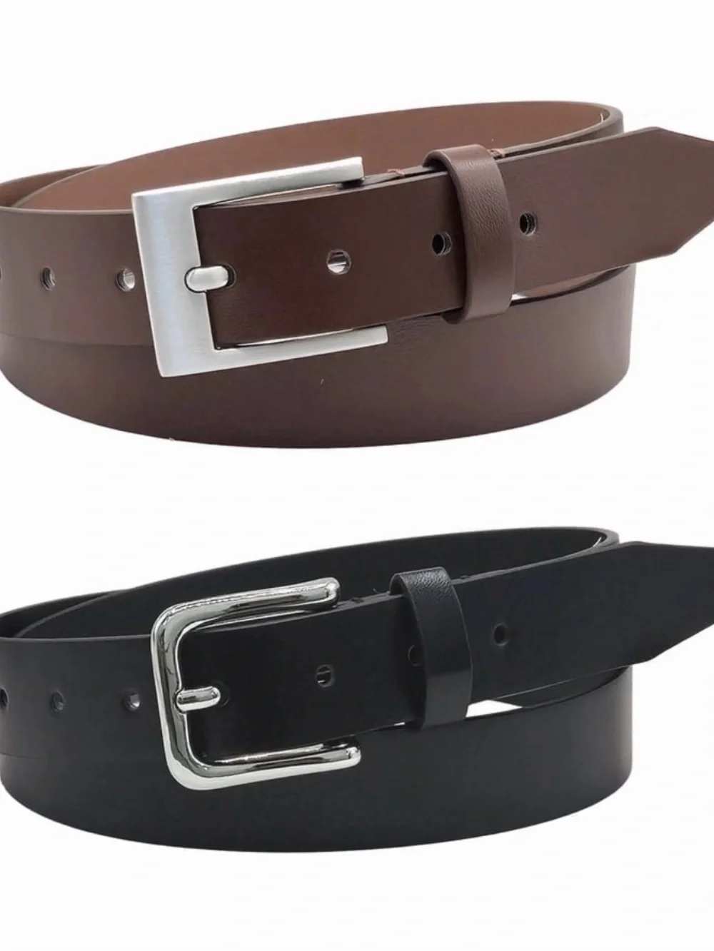 Boys 2 piece belts- Black and Brown